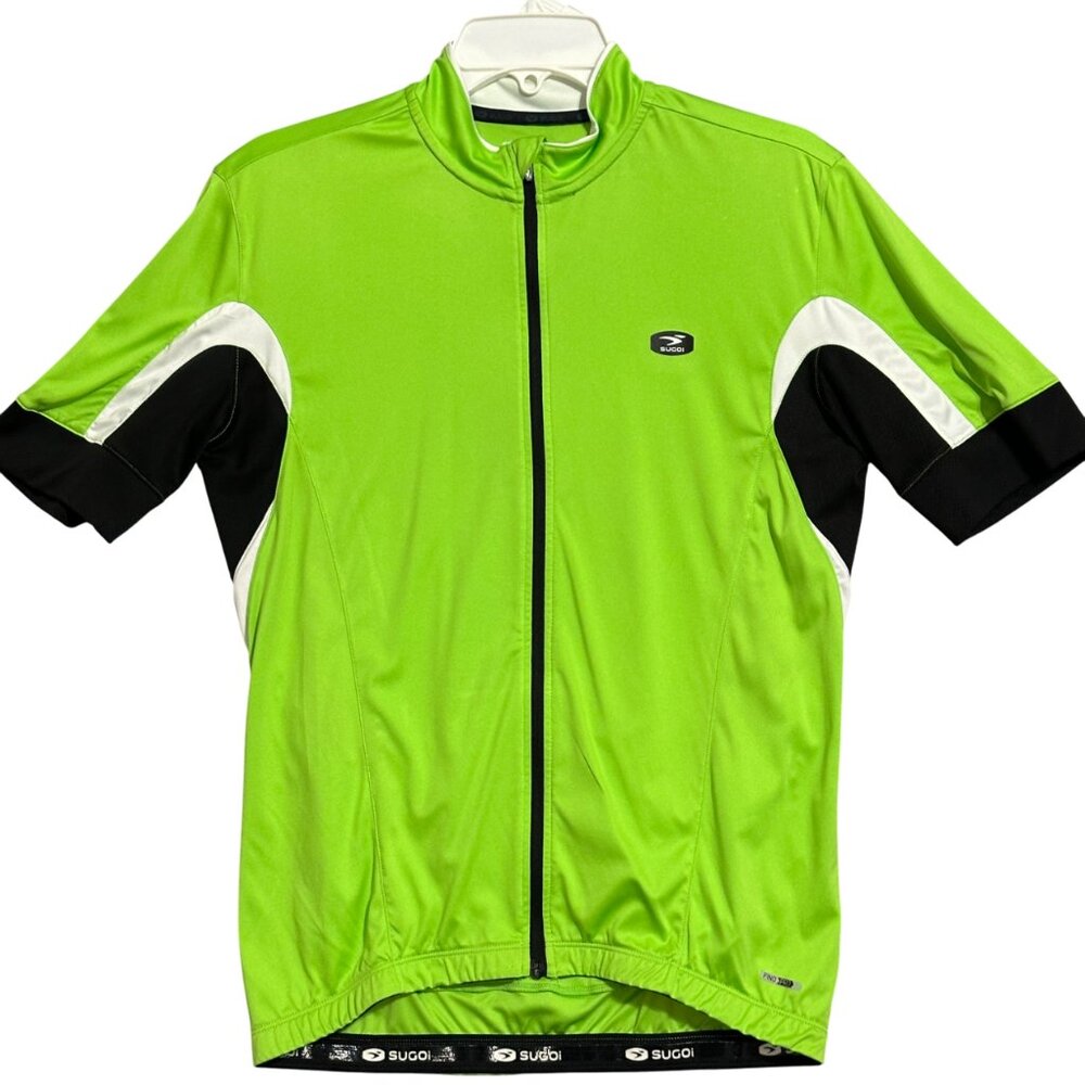 SUGOi Evolution Cycling Jersey - Size Medium - Full Zip 3 Pocket w/4th Zip Slot